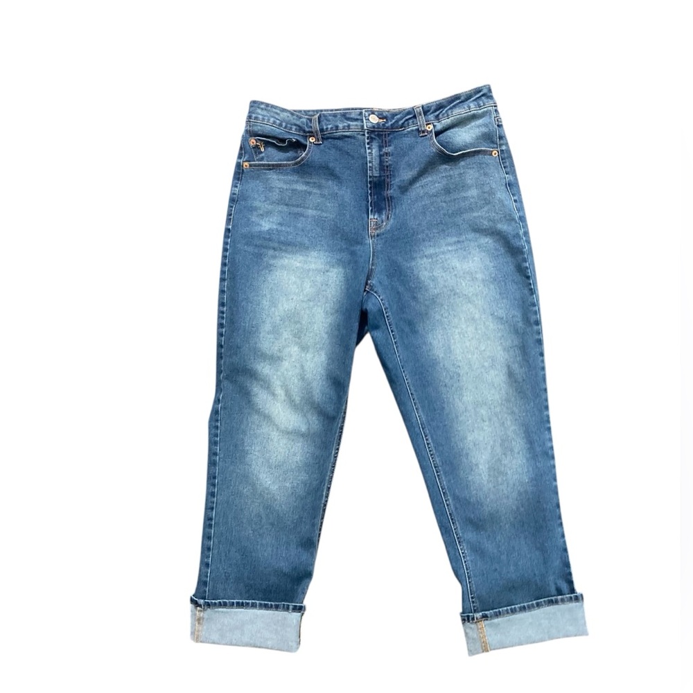 Frye Women’s Cuffed Crop Denim Jeans Size 12